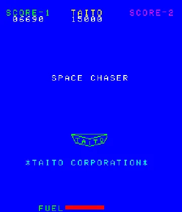 Space Chaser screen shot title